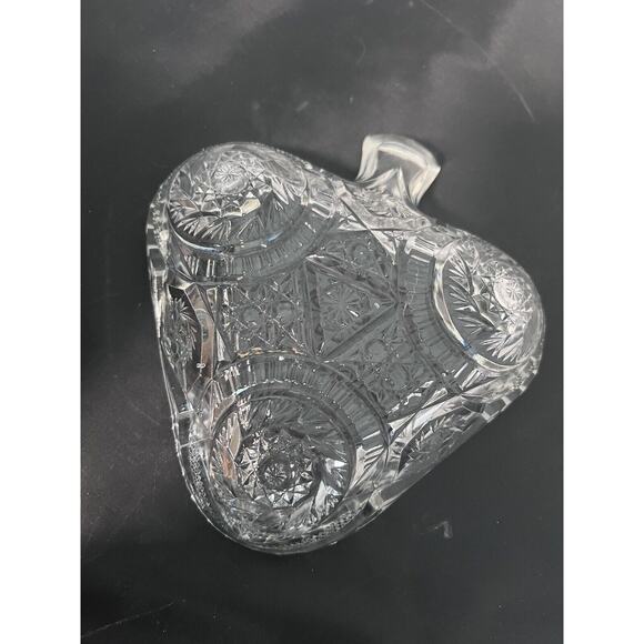 EAPG US Glass Comet in the Stars Olive/BonBon Dish/triangular Candy Dish - Picture 5 of 6